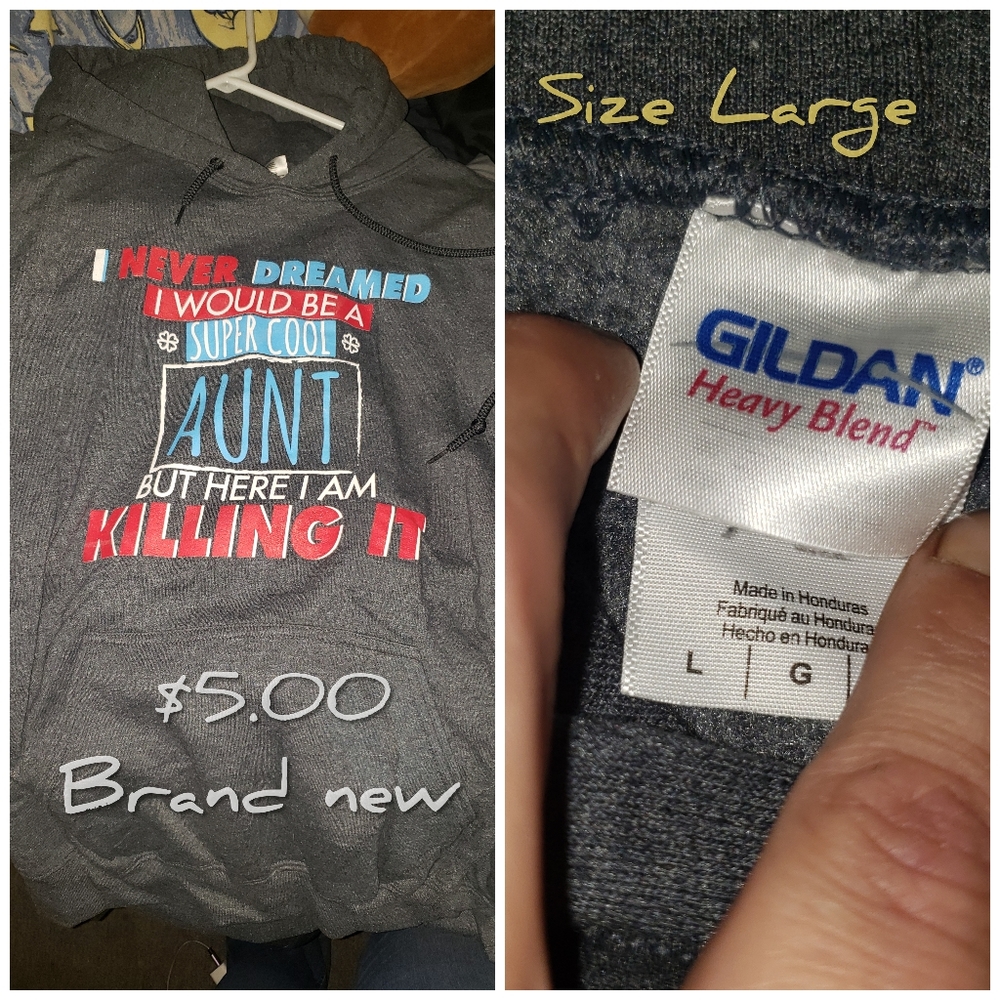 Brand new Aunt hoodie